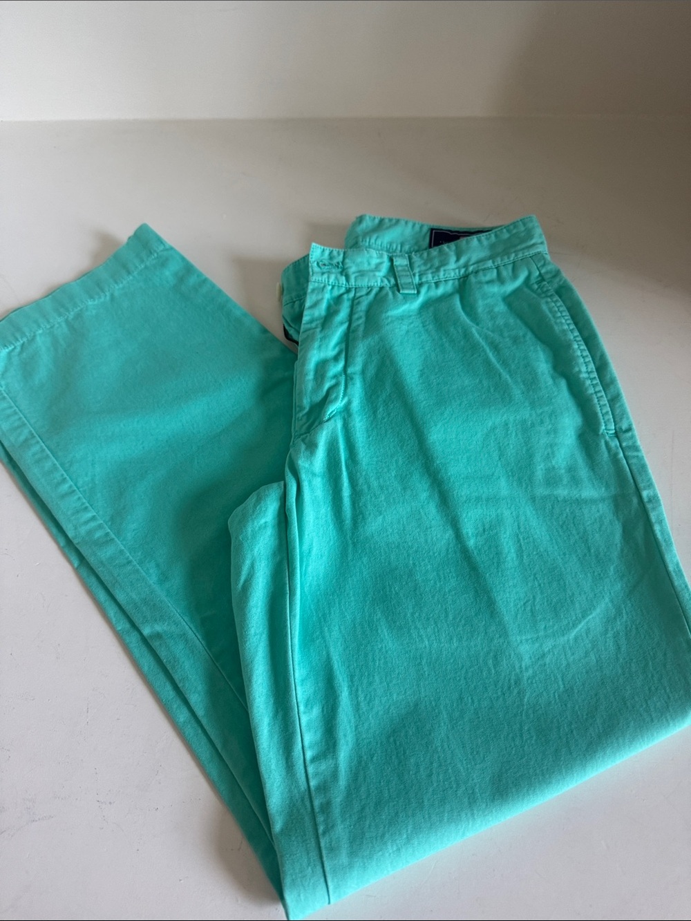 Vineyard Vines Teal/Aqua Slim Fit Club Pants